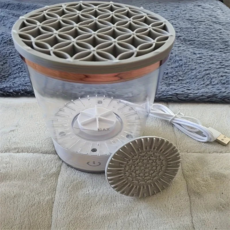 3-in-1 Electric Makeup Brush Cleaner