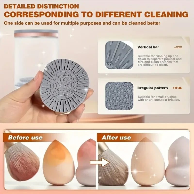 3-in-1 Electric Makeup Brush Cleaner