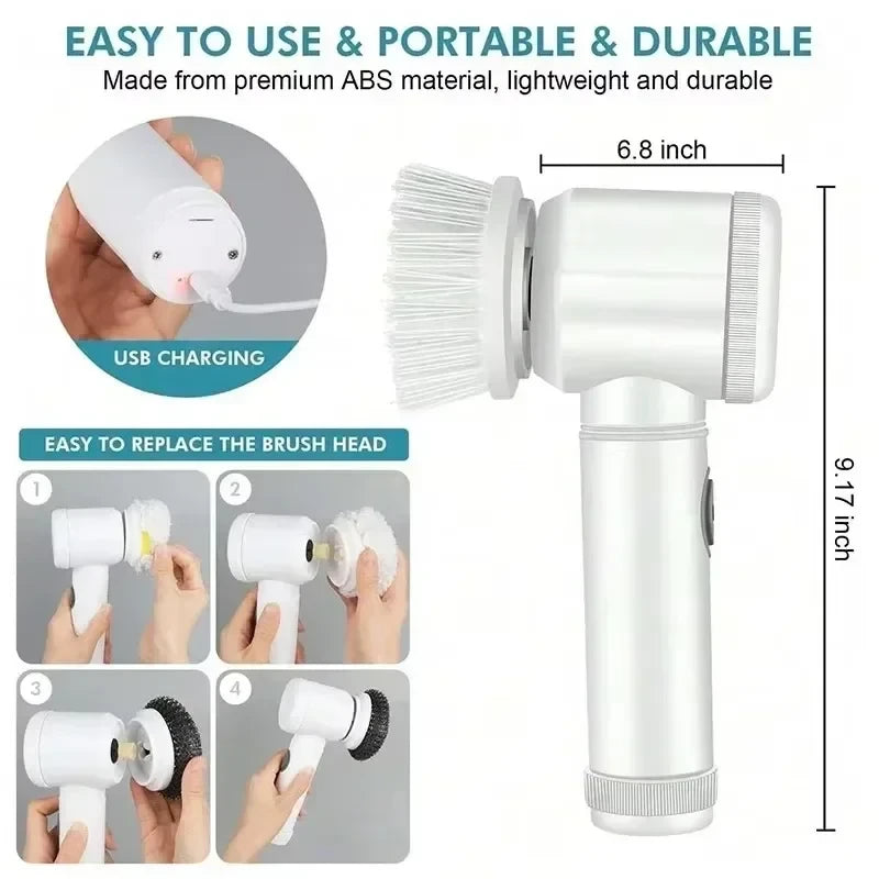 Cordless Spin Scrubber